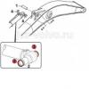 Уплотнение в основание г/цилиндра рукояти [LAU0130] для JCB JS240 