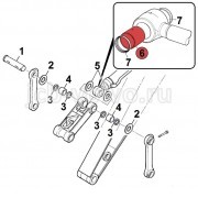 Втулка в ушко штока г/цилиндра ковша [333/C4995] для JCB JS330 