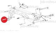 Уплотнение на палец в оголовок стрелы [813/00426A] для погрузчика JCB 535-95 