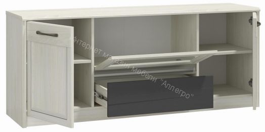 Спальный гарнитур Лиана, Ясень анкор светлый/Ясень графит/Патина