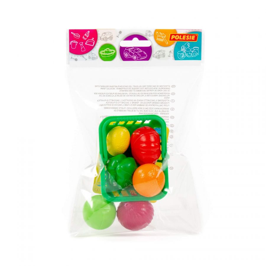 Набор продуктов №13 с корзинкой (7 элементов) (в пакете)