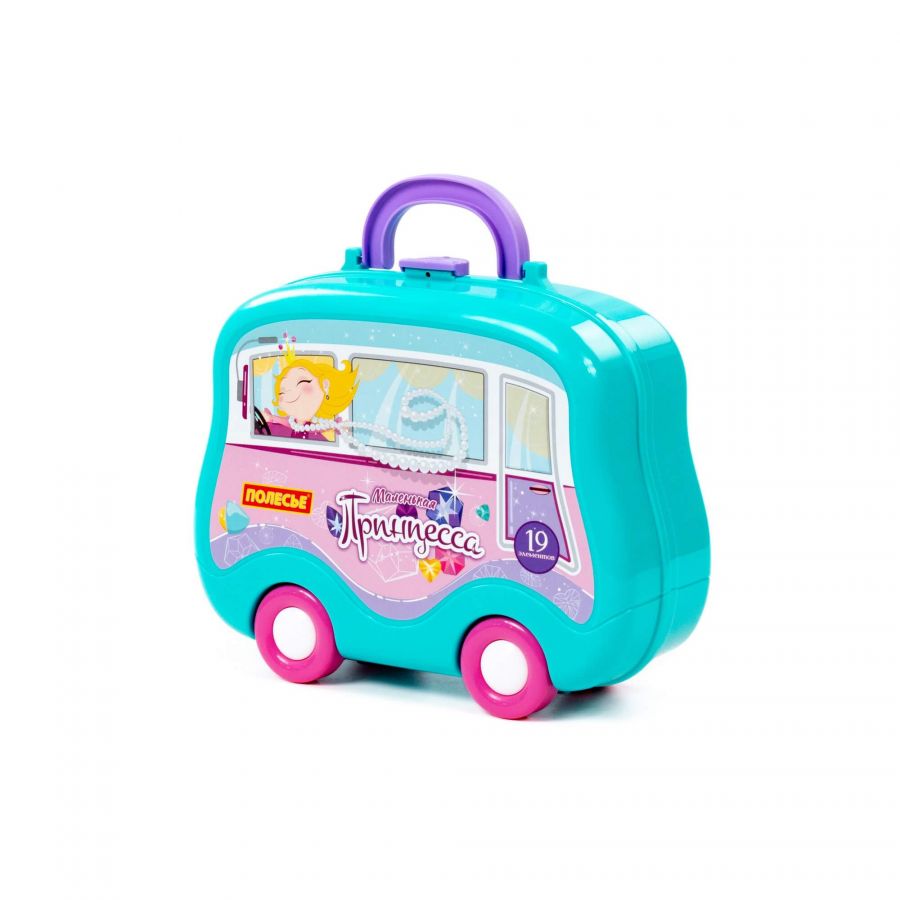 Набор "Маленькая принцесса" №14 (19 элементов) (в чемоданчике на колёсиках)