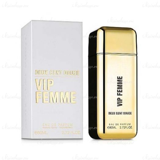 Fragrance World Deux Cent Douze Vip Femme