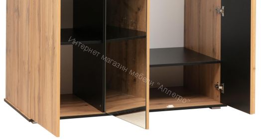 Шкаф для одежды 51.14 Либерти (3-х дв.) (опора h=20мм)