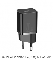 CCSUP-B01 Сетевое зарядное устройство Baseus Super Si 1C, 20W, черное