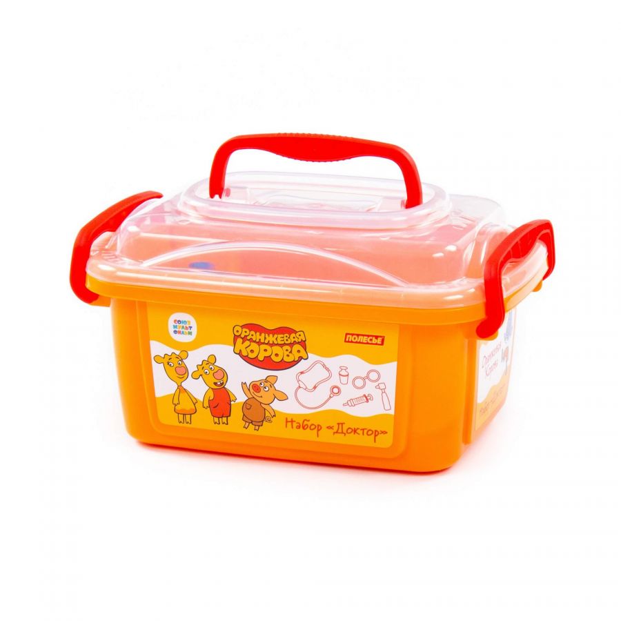 Набор "Оранжевая корова" "Доктор" (в контейнере)