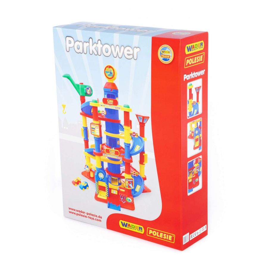 Паркинг 7-уровневый с автомобилями (в коробке)