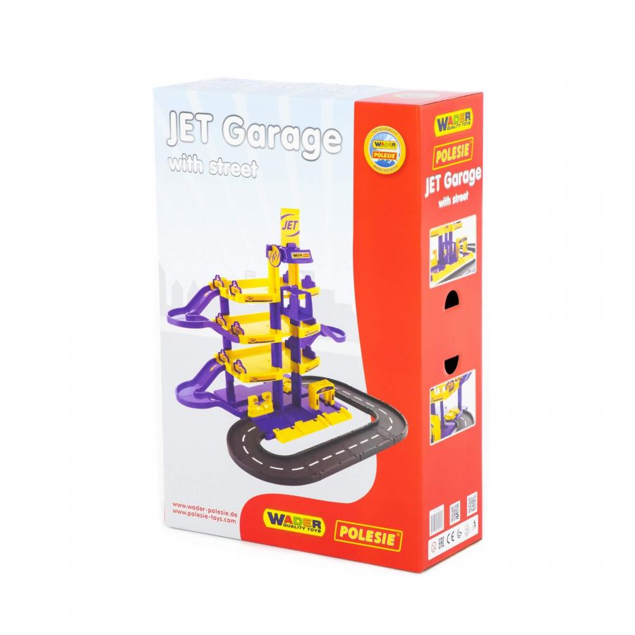 Паркинг "JET" 4-уровневый с дорогой (в коробке)