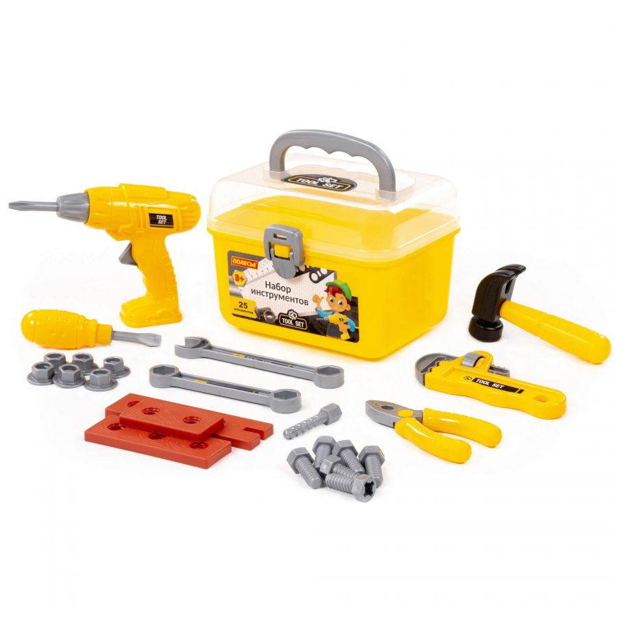 Набор инструментов №27 (25 элементов) (в чемоданчике)
