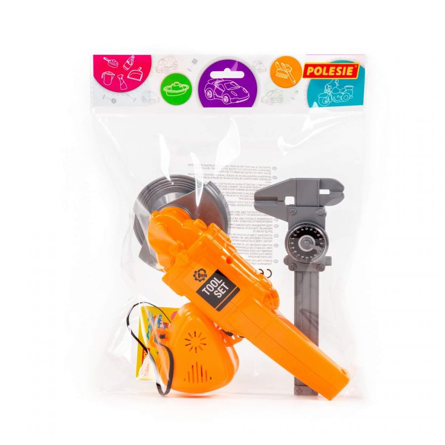 Набор инструментов №24 (шлифовальная машинка, штангенциркуль №2, респиратор)