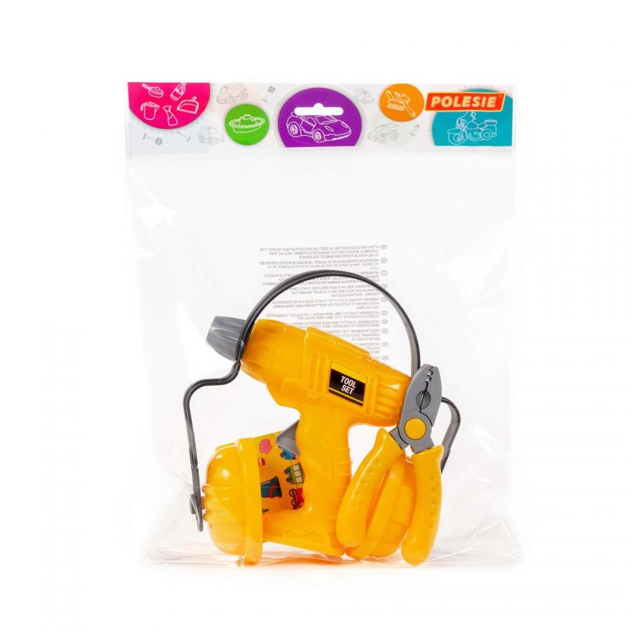 Набор инструментов №22 (шуруповёрт №2, наушники, плоскогубцы №2)