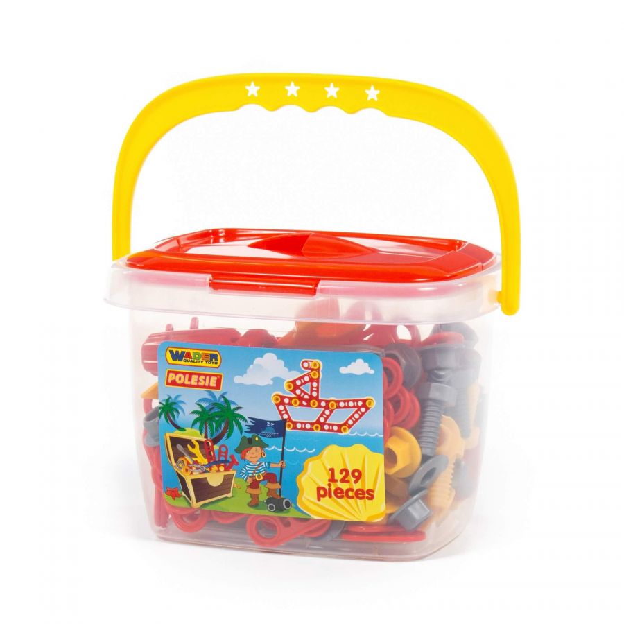 Набор инструментов №2 (129 элементов) (в ведёрке)