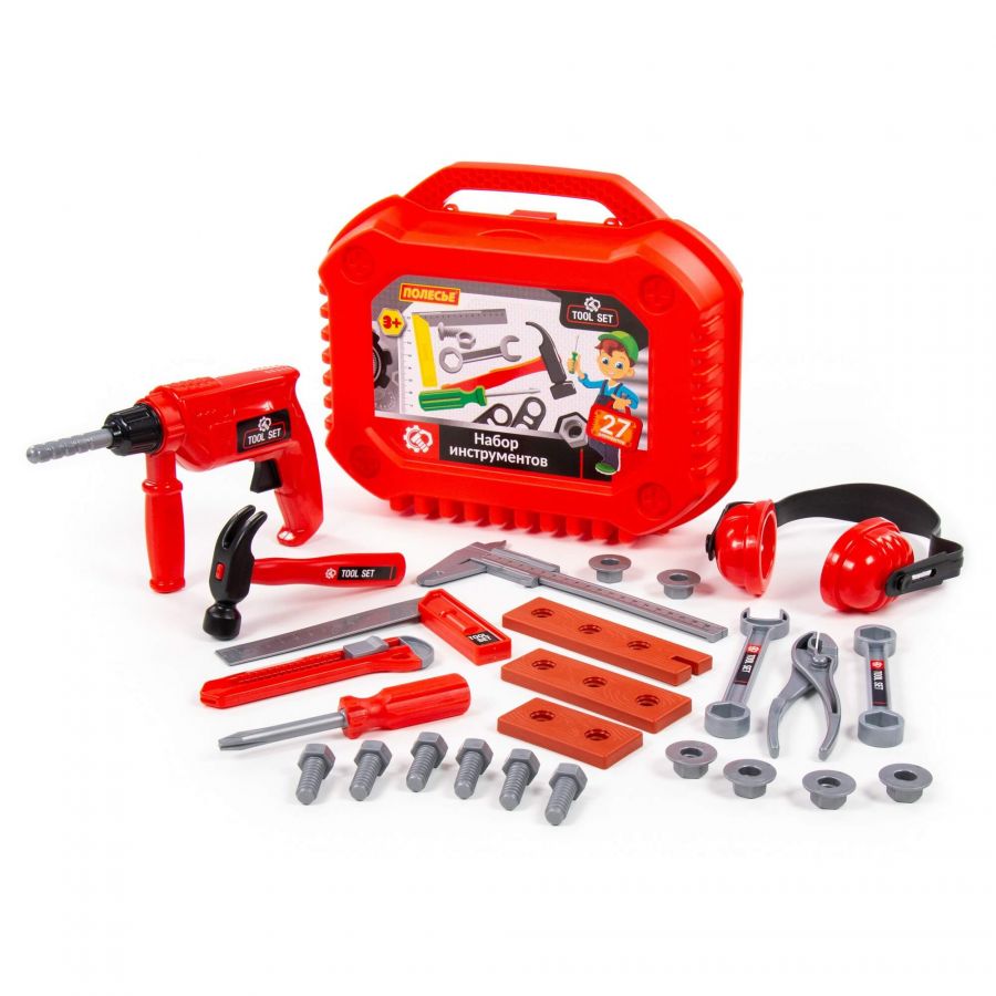 Набор инструментов №18 (27 элементов) (в чемоданчике)