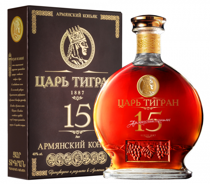 Царь Тигран 15 лет выдержки, 0.7 л.