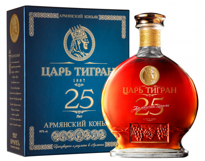 Царь Тигран 25 лет выдержки, 0.7 л.