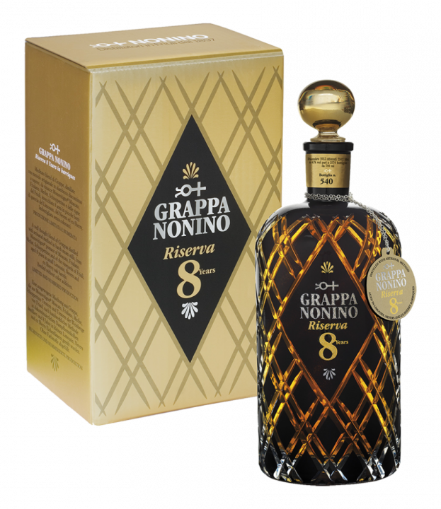 Grappa Nonino Riserva 8 Years, 0.7 л.