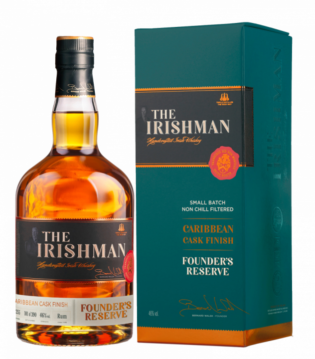 The Irishman Founder's Reserve Caribbean Cask Finish, 0.7 л.