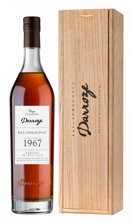 Bas-Armagnac Darroze Unique Collection Domaine de Busquet a Labastide d'Armagnac 1967, 0.7 л., 1967 г.