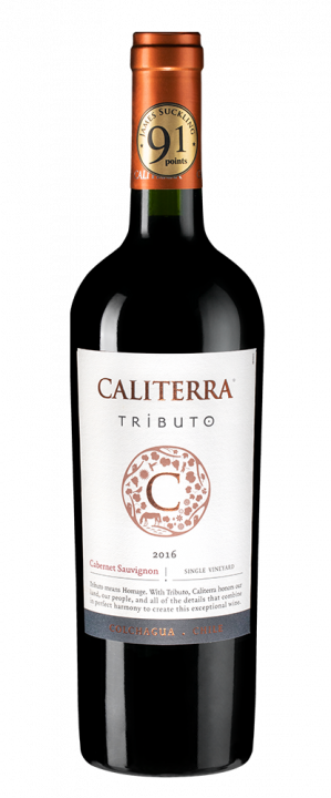 Cabernet Sauvignon Tributo, 0.75 л., 2016 г.