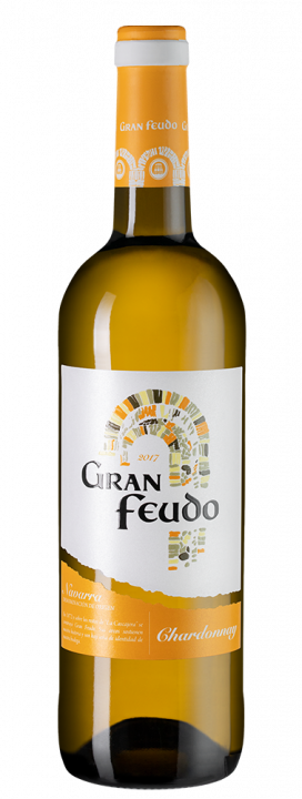 Gran Feudo Chardonnay, 0.75 л., 2017 г.