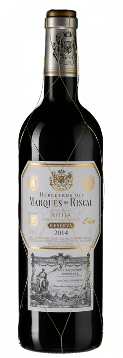 Marques de Riscal Reserva, 0.75 л., 2014 г.