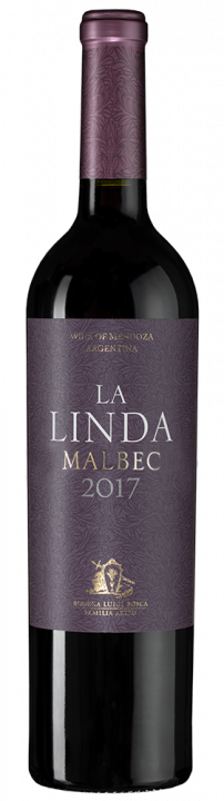 Malbec La Linda, 0.75 л., 2017 г.