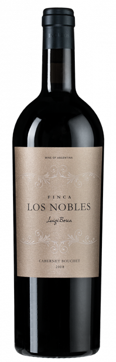 Cabernet Bouchet Finca Los Nobles, 0.75 л., 2008 г.