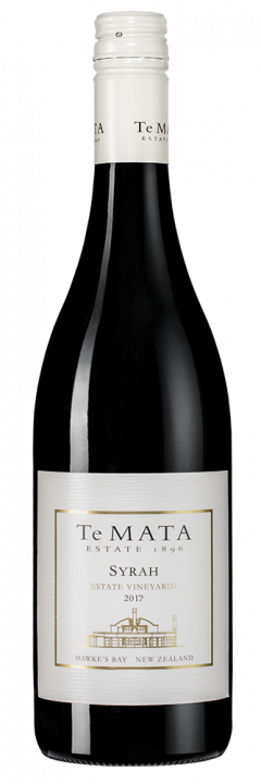 Estate Vineyards Syrah, 0.75 л., 2017 г.