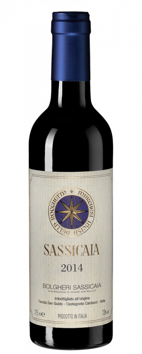 Sassicaia, 0.375 л., 2014 г.