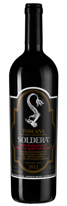 Toscana Sangiovese, 0.75 л., 2012 г.