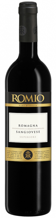 Romio Sangiovese di Romania Superiore, 0.75 л., 2015 г.