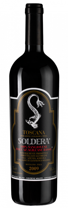 Toscana Sangiovese, 0.75 л., 2009 г.