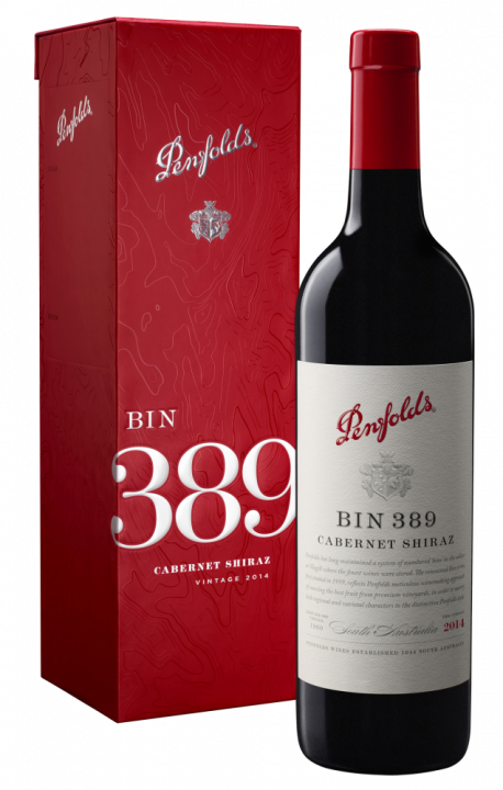 Penfolds Bin 389 Cabernet Shiraz, 0.75 л., 2014 г.