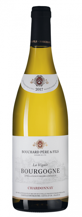 Bourgogne Chardonnay La Vignee, 0.75 л., 2017 г.