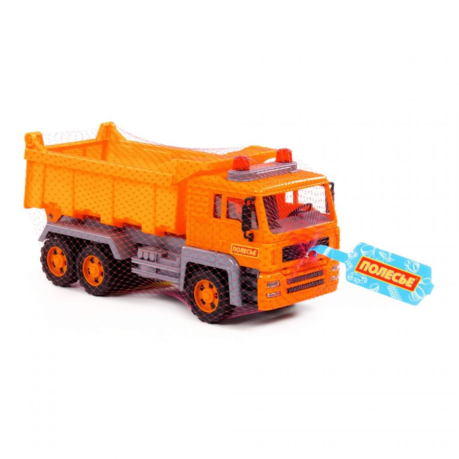 "Алмаз", автомобиль-самосвал инерционный (в сеточке)