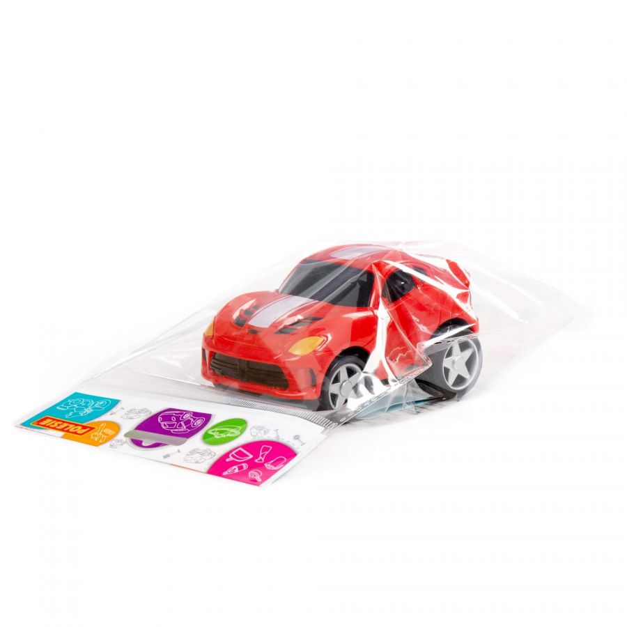 "Крутой Вираж", автомобиль гоночный №5 инерционный (в пакете)