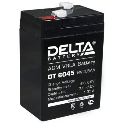 Аккумулятор Delta DT 6045