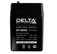 Аккумулятор Delta DT 4003