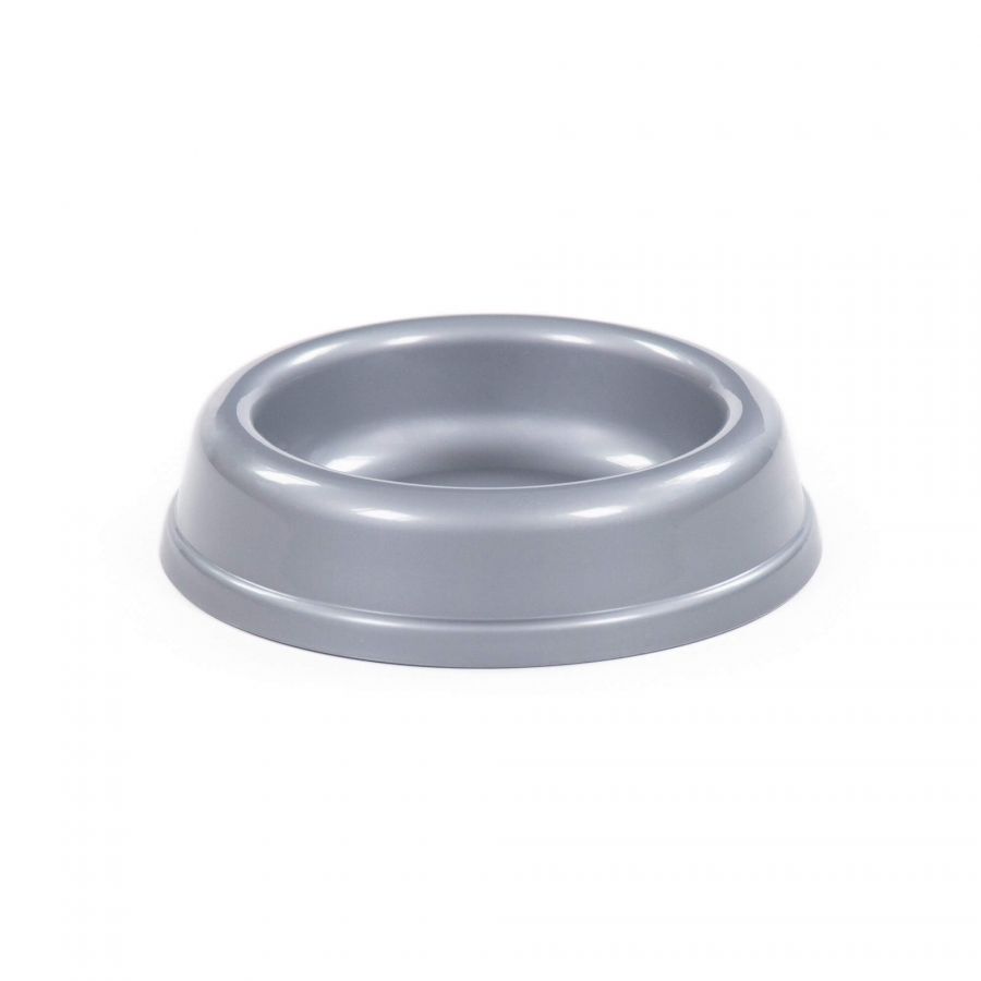 Миска для животных №2 круглая, ?125 мм, 0,125 литра (разные цвета)