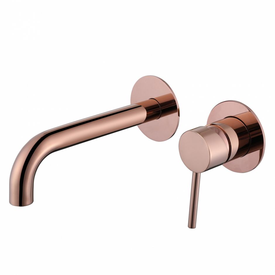 Изображение Смеситель ABBER Wasser Kreis AF8112RG для раковины скрытого монтажа, розовое золото