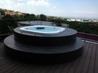 Спа бассейн Jacuzzi Delfi Pro 190х190 схема 4