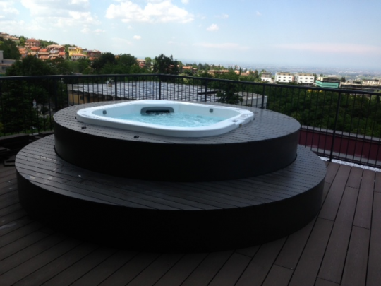 Спа бассейн Jacuzzi Delfi Pro 190х190 ФОТО