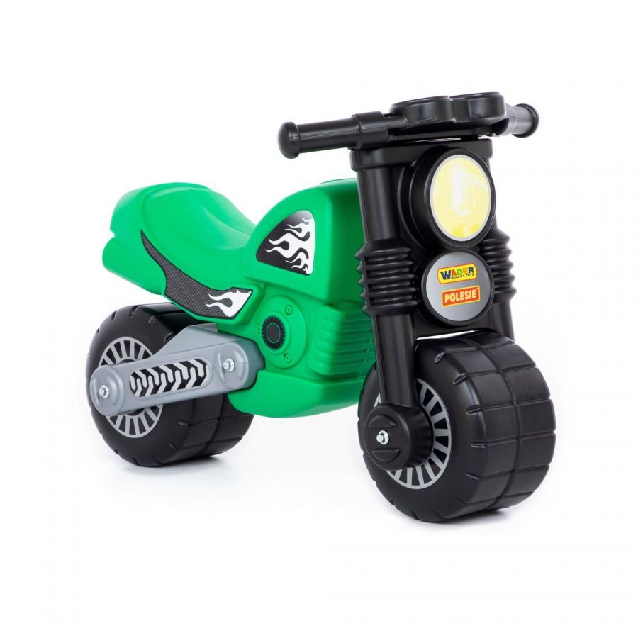 Мотоцикл "Моторбайк" (зелёный) (в коробке)