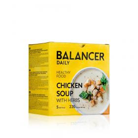 Коктейль BALANCER DAILY со вкусом «Куриный суп с зеленью», 1 шт