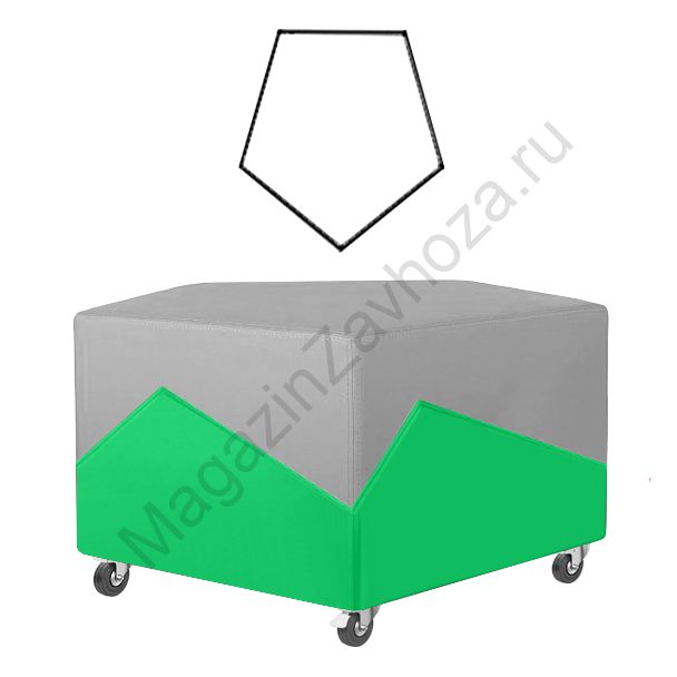 БАНКЕТКА 42 ПЯТИУГОЛЬНИК (900) ШКОЛА