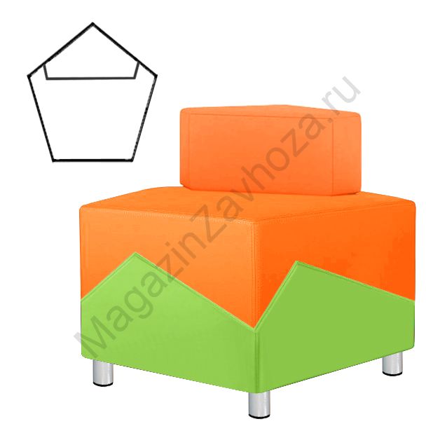 БАНКЕТКА 41 ПЯТИУГОЛЬНИК (800) ДОУ