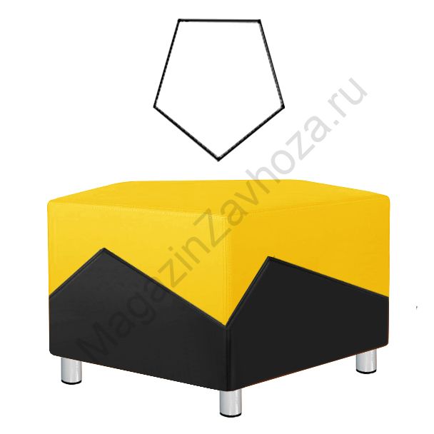 БАНКЕТКА 40 ПЯТИУГОЛЬНИК (900) ОФИС