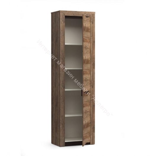 Шкаф - пенал 33.14 Лючия, Кейптаун/Венге