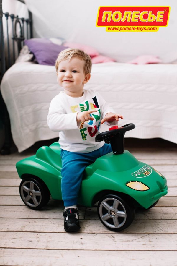 Каталка-автомобиль "Полиция" со звуковым сигналом