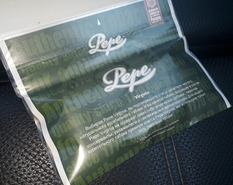 Сигаретный табак Pepe Virginia - Dark Green (30 гр)
